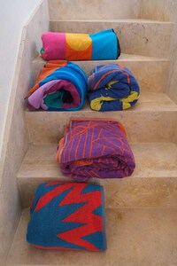 Artful Graphic Beach Towels Image 2