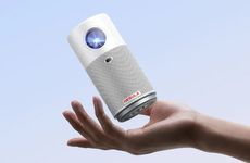 Compact Google-Equipped Projectors