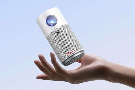 Compact Google-Equipped Projectors