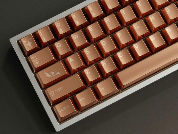 Copper Keycap Mechanical Keyboards