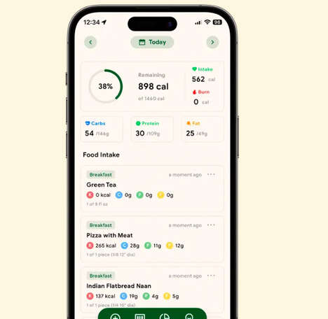 Nutrition-Focused Food Trackers