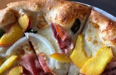 Limited-Time Peach Pizzas