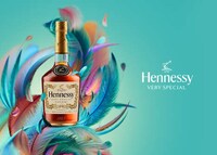 Luxurious Iridescent Cognac Bottles Image 1
