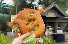 Ogre-Shaped Soft Pretzels