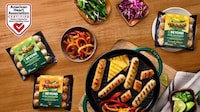 Clean-Label Vegan Sausages