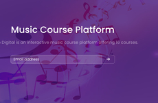 Interactive Music Course Subscriptions