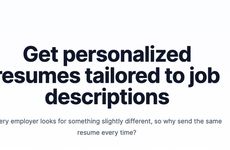 Personalized AI Resumes