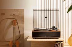 Speaker-Integrated Vinyl Players