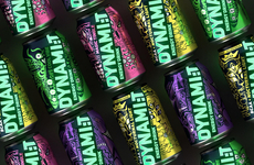 Phosphorescent Energy Drink Cans