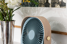 Modern Compact Wooden Fans