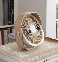 Modern Compact Wooden Fans Image 4