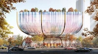 Rippled Glass Shopping Centers Image 1