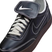 Stealthy Stitched Lifestyle Sneakers Image 3