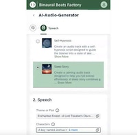 Personalized AI Sleep Stories Image 1