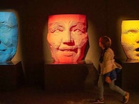 Building Block Art Exhibits
