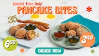 Donut Hole-Style Pancakes Image 1