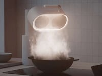 Adjustable Lamp-Like Hood Ranges Image 1