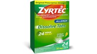 Dissolvable Allergy Medications