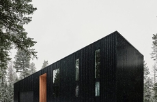 Black-Metal Angled Holiday Homes