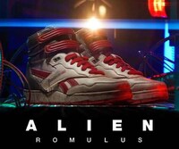 80s-Inspired Sci-Fi Sneakers Image 1