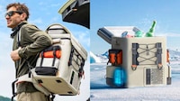 Portable Freezer Integrated Backpacks