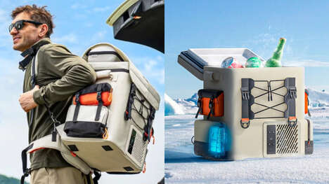 Portable Freezer Integrated Backpacks