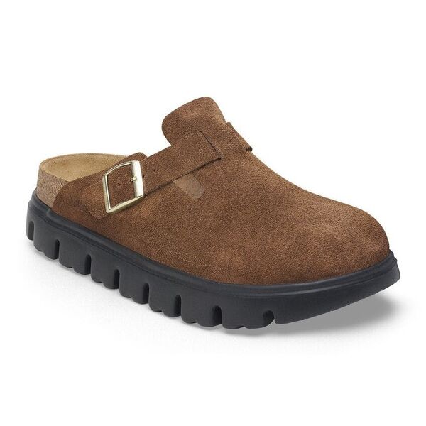 Elevated Chunky Base Slip-Ons: Birkenstock Adds a Chunky Boston Clog to ...
