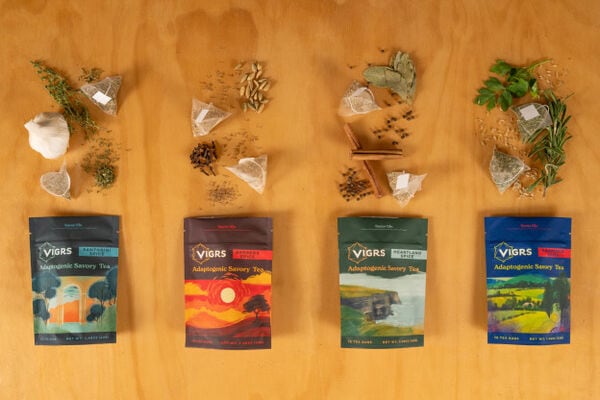 Adaptogen-Based Savory Teas