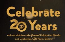 Cafe Anniversary Drink Menus