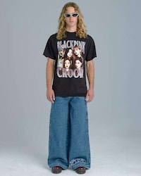 Flattering Retro Oversized Denim Image 2
