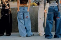 Flattering Retro Oversized Denim Image 3
