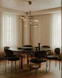 Warm-Tonal Urban City Apartments Image 2