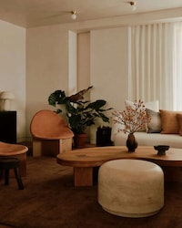 Warm-Tonal Urban City Apartments Image 3