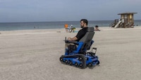 Beach-Ready All-Terrain Wheelchairs Image 1