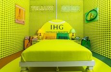 Tennis-Ball-Themed Hotel Suites