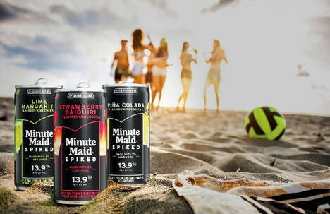 Canned Flavored Wine Cocktails