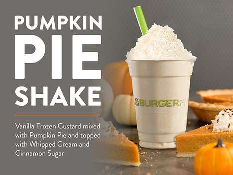 QSR Pumpkin Dessert Menus