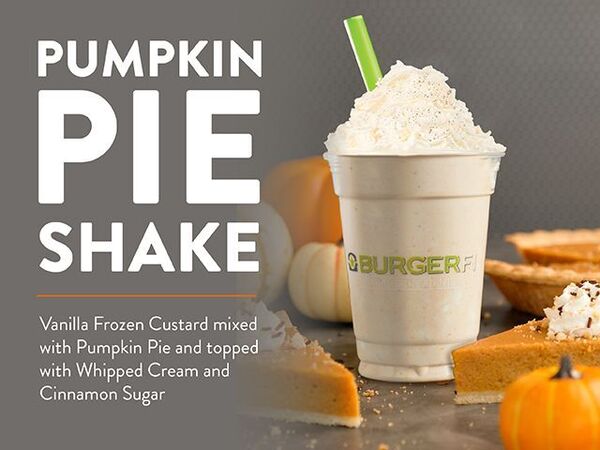 QSR Pumpkin Dessert Menus