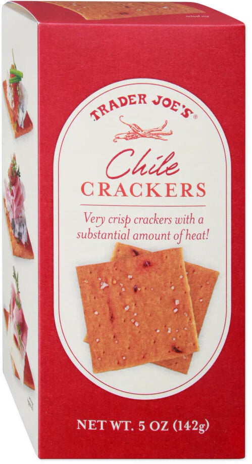 Tomato-Red Chile Crackers: Trader Joe's New Chile Crackers Deliver Just ...