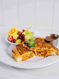 Bloody Mary Grilled Cheeses Image 1