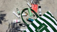 Product-Packed Beauty Tote Bags