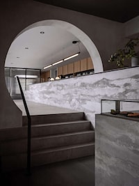 Brutalist-Inspired Serene Restaurants Image 2