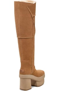 Over-The-Knee Plush Boots Image 1
