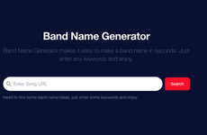 Band Name Generators