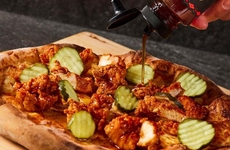 Sweet-Heat Chicken Pizzas