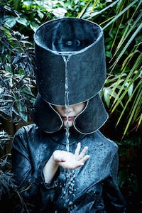 Eco-Conscious Rain-Harvesting Headwear Image 3
