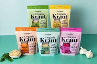 Probiotic-Packed Sauerkraut Pouches