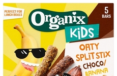 Dual-Flavor Oat Stick Snacks