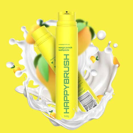 Vibrant Fruity Toothpastes