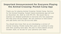 Offline Social Game Updates